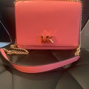 Michael Kors Grapefruit pink Crossbody bag.